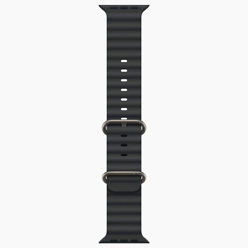 Apple Watch Ultra 3, 49 мм, Корпус Из Натурального Титана, Ocean Band черный