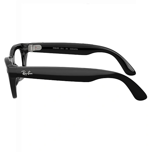 Умные Очки Ray-Ban Meta Zena Gen 3, Shiny Black, Clear/Green Transitions, Размер M