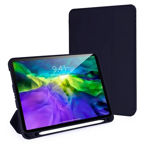 Чехол iPad 10 (10.9) 2022 Gurdini Milano Series, полуночно-синий