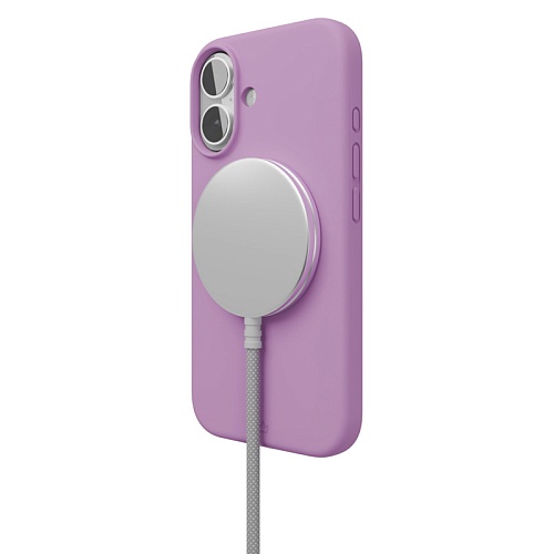 Чехол iPhone 16 vlp Aster Case С MagSafe, лавандовый