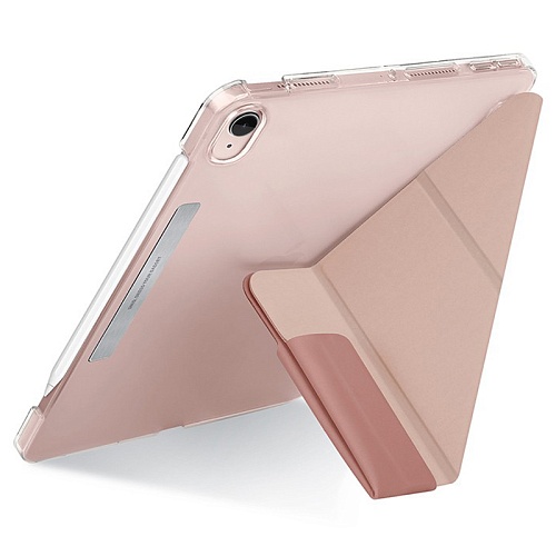 Чехол iPad Mini 6 (2021) / 7 A17 Pro (2024) Uniq Camden Anti-microbial, розовый
