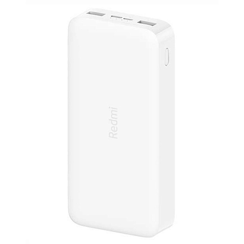 Внешний Аккумулятор Xiaomi Power Bank 20000 mAh, белый