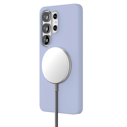 Чехол Samsung Galaxy S26 Ultra VLP Aster Pro Case с MagSafe, голубой