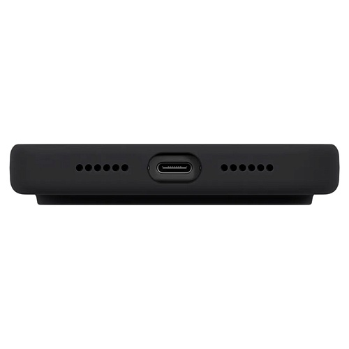 Чехол iPhone 17 Pro Max Uniq LINO Magsafe, угольно-серый