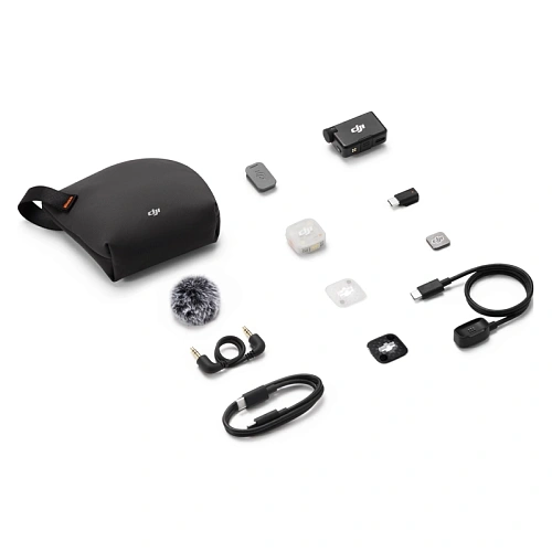 Беспроводной Микрофон DJI MIC Mini 2S (1 TX + 1 RX), черный