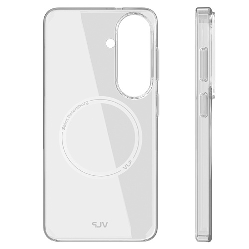 Чехол Samsung Galaxy S26 VLP Puro Case с MagSafe, Прозрачный
