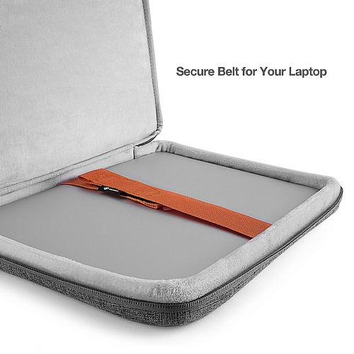 Сумка Для Ноутбука 13 Tomtoc Laptop Defender-A22 Laptop Briefcase, серый