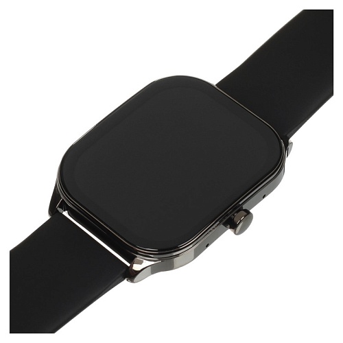 Умные Часы Xiaomi Amazfit Pop 3S, черный корпус, черный ремешок