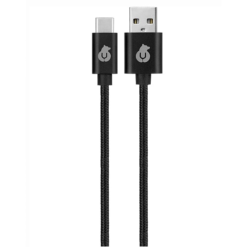 Кабель uBear Cord Type-C to USB-A, черный