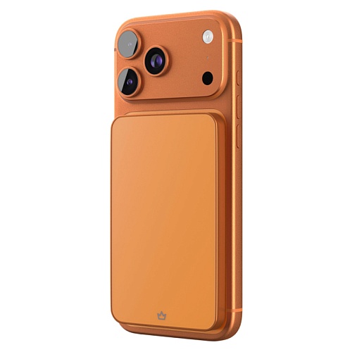 Аккумулятор Внешний vlp Diamond Energy MagSafe, Qi2, 5000 mAh, 3A, USB-C, космический оранжевый