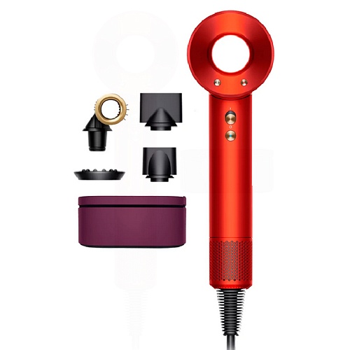 Фен Dyson Supersonic HD15, оранжевый топаз (футляр)