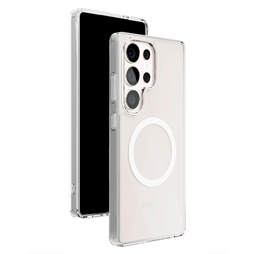 Чехол Samsung S25 Ultra VLP Air Case Magsafe, Прозрачный