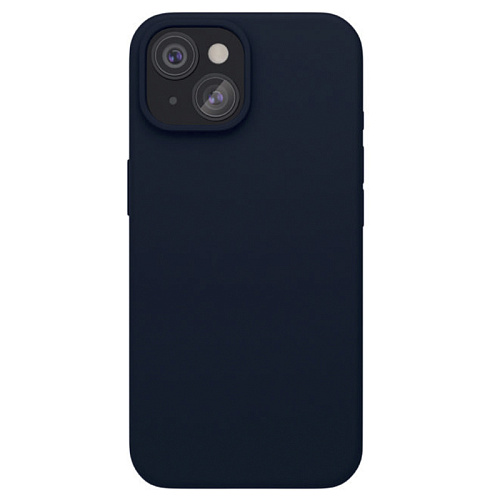 Чехол iPhone 15 "vlp" Aster Case MagSafe, темно-синий