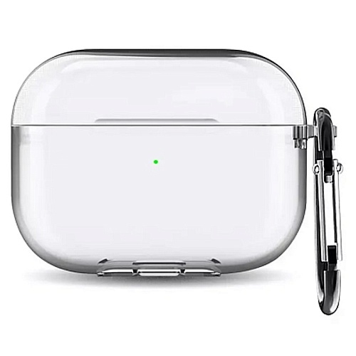 Чехол Для AirPods Pro 3 Gurdini Силиконовый, Прозрачный