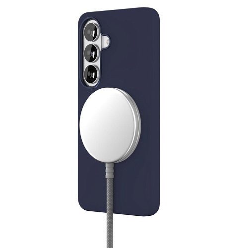 Чехол Samsung Galaxy S26 VLP Aster Pro Case с MagSafe, темно-синий