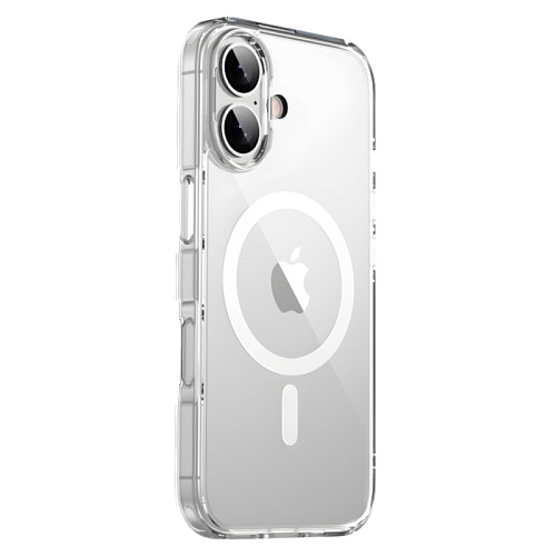 Чехол iPhone 17 Gurdini Alba Series Protective with Magsafe, Прозрачный