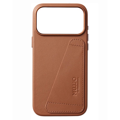 Чехол iPhone 17 Pro Max Mujjo Leather Wallet, песочный