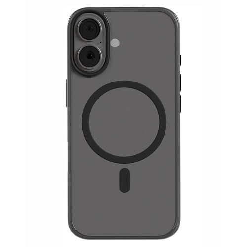 Чехол iPhone 17 AceCase Crystal Shield, черный