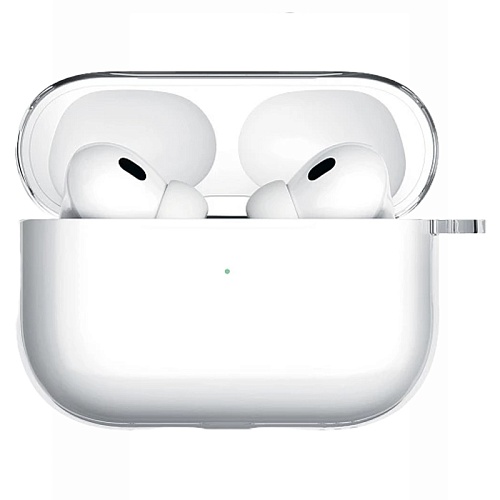 Чехол Для AirPods Pro 3 Gurdini Силиконовый, Прозрачный