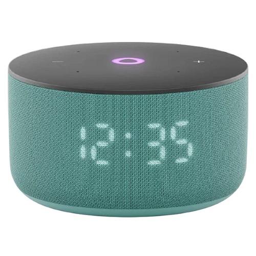 Яндекс Станция Мини 3 С Часами, бирюзовый