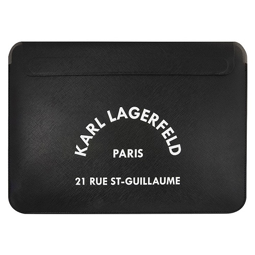 Чехол Конверт Для Ноутбука 13/14 Lagerfeld Saffiano Sleeve RSG, черный