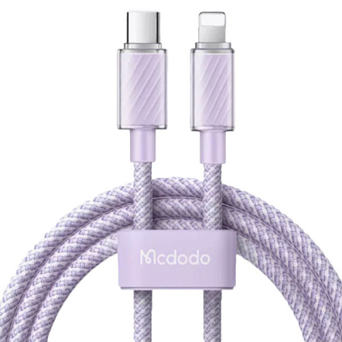 Кабель Mcdodo Type-C to Lightning 1.2 m 36W, фиолетовый