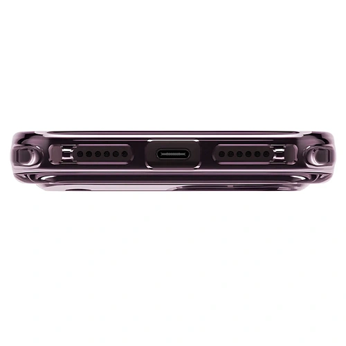 Чехол iPhone 18 Pro/17 Pro Uniq LifePro Xtreme Crystal MagSafe, бургунди