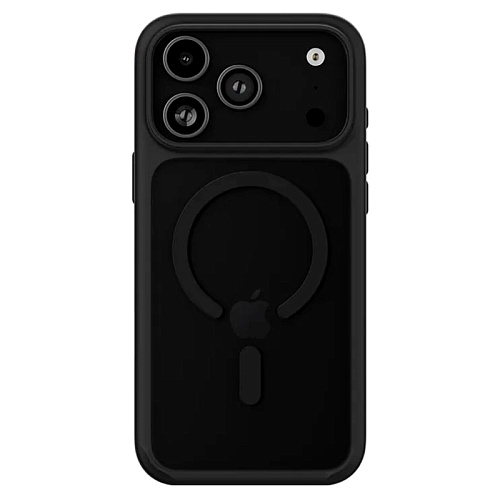 Чехол iPhone 17 Pro Max uBear Shade Case, MagSafe, черный