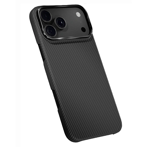 Чехол iPhone 18 Pro/17 Pro VLP Kevlar Case с MagSafe, черный