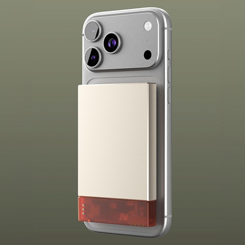 Аккумулятор внешний vlp Neo MagSafe, Qi2, 5000 mAh, 3A, USB-C,  серый