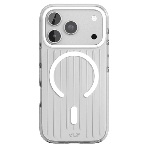 Чехол iPhone 18 Pro/17 Pro VLP Pulse Case с MagSafe, серебристый