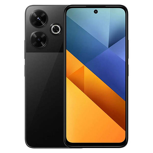 POCO M6, 6/128 ГБ, черный