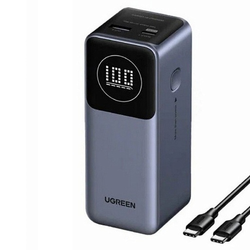 Внешний аккумулятор UGREEN PB724 12000mAh, серый