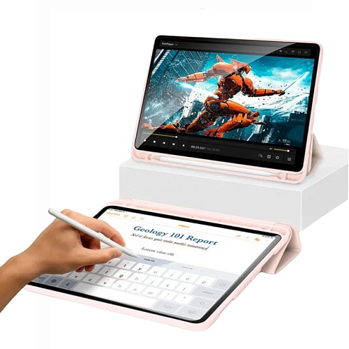 Чехол iPad 10 (10.9) 2022 Gurdini Milano Series, розовый песок