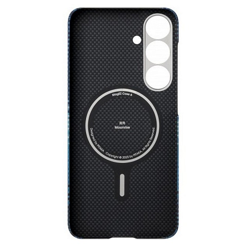 Чехол Для Samsung S25 Pitaka Tactile Woven Case, принт Moonrise