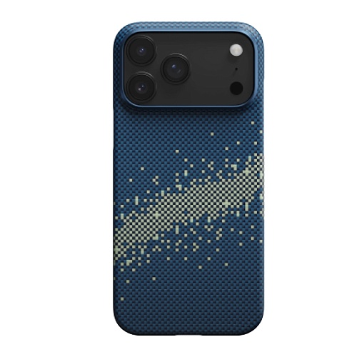 Чехол iPhone 17 Pro Max Pitaka Ultra-Slim Case, Млечный Путь