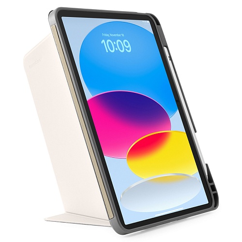 Чехол Для iPad Air 10.9 (4/5 Gen) Tomtoc Tablet Inspire-B50 Tri-Mode Case, белый