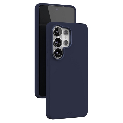 Чехол Samsung Galaxy S26 Ultra VLP Aster Pro Case с MagSafe, темно-синий