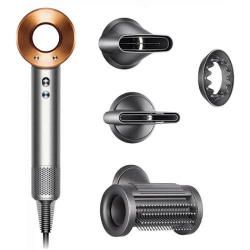 Фен Dyson Supersonic HD15, никель/медь