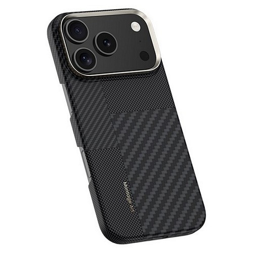 Чехол iPhone 17 Pro Max Benks Montage ArmorAir Case built with Kevlar, черный