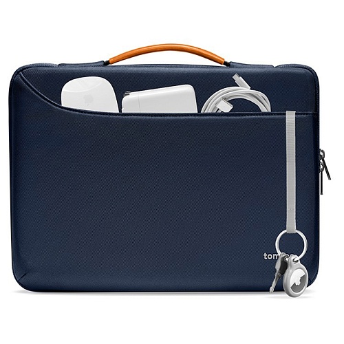 Сумка Для Ноутбука 14 Tomtoc Laptop Defender-A22-Lite Laptop Briefcase, синий