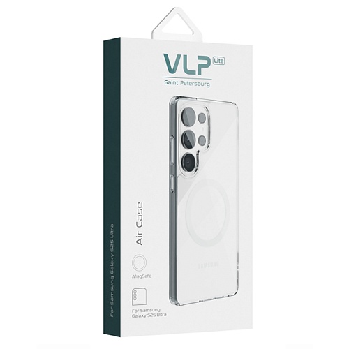 Чехол Samsung S25 Ultra VLP Air Case Magsafe, Прозрачный