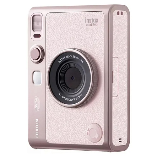 Фотопринтер Fujifilm Instax Mini Evo, розовый
