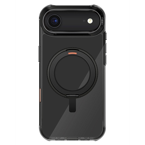 Чехол iPhone Air Uniq Swivix with 360-Rotating stand Carbon Magsafe, черный