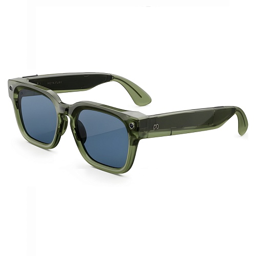Умные Очки Meta Fury Racing Green/Light Blue Atlantic, Размер M