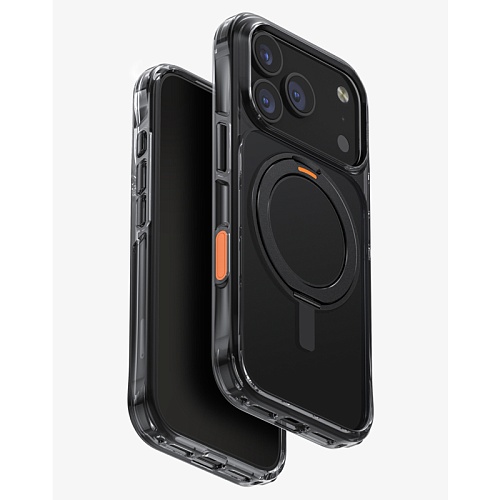 Чехол iPhone 17 Pro Max Uniq Swivix with 360-Rotating stand MagSafe, черный