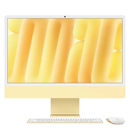 iMac 24" М4 Retina, 10C CPU, 10C GPU, 32/1 ТБ SSD, желтый