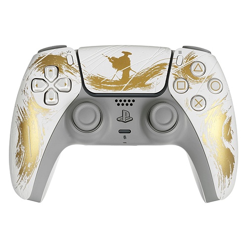 Беспроводной Контроллер DualSense Для PS5, GHOST OF YOTEI, Золотой