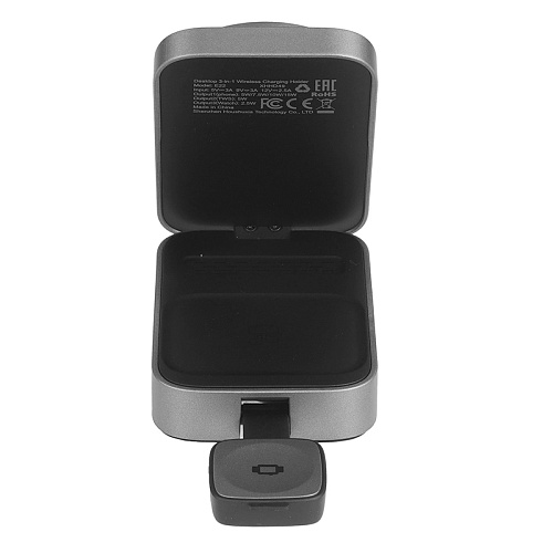 Беспроводная Зарядная Станция Acefast E22 Desktop (3В1), Серый