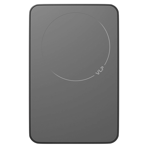 Внешний Аккумулятор vlp Diamond Energy MagSafe, Qi2, 10000 mAh, USB-C, черный титан